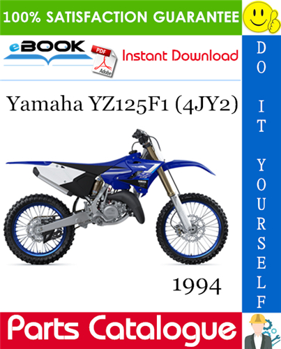 Thumbnail ☆☆ Best ☆☆ 1994 Yamaha YZ125F1 (4JY2) Motorcycle Parts Catalogue Manual Thumbnail ☆☆ Best ☆☆ 1994 Yamaha YZ125F1 (4JY2) Motorcycle Parts Catalogue Manual