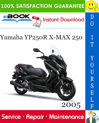 Thumbnail ☆☆ Best ☆☆ 2005 Yamaha YP250R X-MAX 250 Scooter Service Repair Manual 