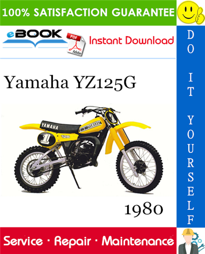 Thumbnail ☆☆ Best ☆☆ 1980 Yamaha YZ125G Motorcycle Service Repair Manual