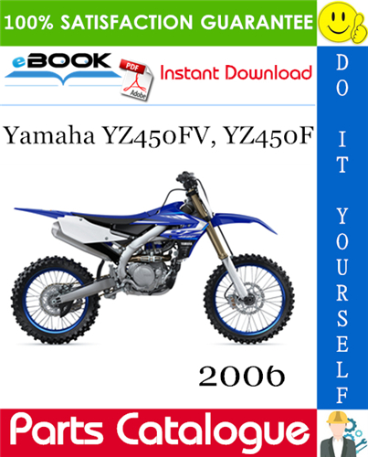 Thumbnail ☆☆ Best ☆☆ 2006 Yamaha YZ450FV, YZ450F Motorcycle Parts Catalogue Manual Thumbnail ☆☆ Best ☆☆ 2006 Yamaha YZ450FV, YZ450F Motorcycle Parts Catalogue Manual