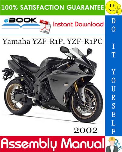 Thumbnail ☆☆ Best ☆☆ 2002 Yamaha YZF-R1P, YZF-R1PC Motorcycle Assembly Manual Thumbnail ☆☆ Best ☆☆ 2002 Yamaha YZF-R1P, YZF-R1PC Motorcycle Assembly Manual