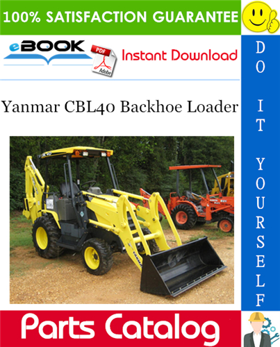 Thumbnail ☆☆ Best ☆☆ Yanmar CBL40 Backhoe Loader Parts Catalog Manual (for U.S.A.)