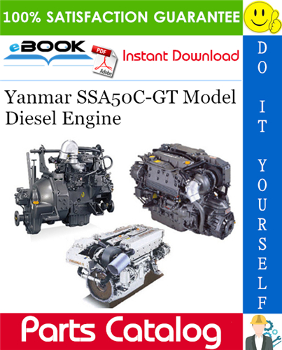 Thumbnail ☆☆ Best ☆☆ Yanmar SSA50C-GT Model Diesel Engine Parts Catalog Manual