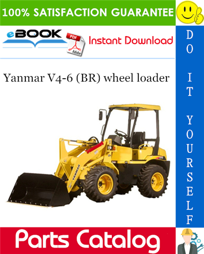 Thumbnail ☆☆ Best ☆☆ Yanmar V4-6 (BR) wheel loader Parts Catalog Manual