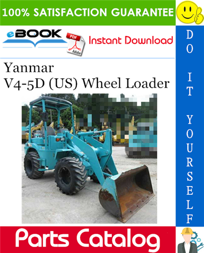 Thumbnail ☆☆ Best ☆☆ Yanmar V4-5D (US) Wheel Loader Parts Catalog Manual (for U.S.A.)