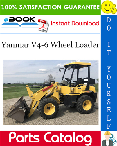 Thumbnail ☆☆ Best ☆☆ Yanmar V4-6 Wheel Loader Parts Catalog Manual (for U.S.A., Australia, New Zealand)