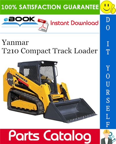 Thumbnail ☆☆ Best ☆☆ Yanmar T210 Compact Track Loader Parts Catalog Manual