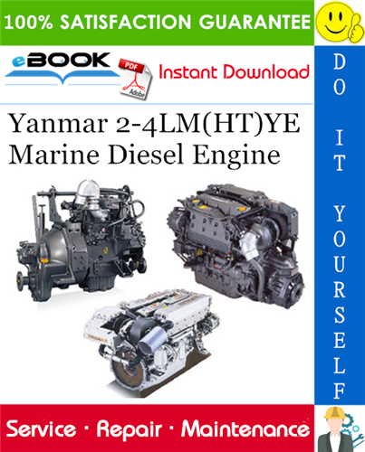 Thumbnail ☆☆ Best ☆☆ Yanmar 2-4LM(HT)YE Marine Diesel Engine Service Repair Manual 