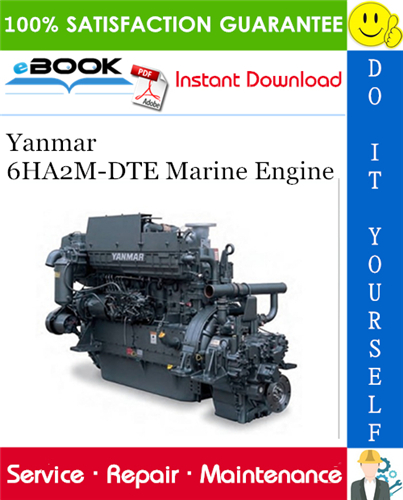 Thumbnail ☆☆ Best ☆☆ Yanmar 6HA2M-DTE Marine Engine Service Repair Manual 