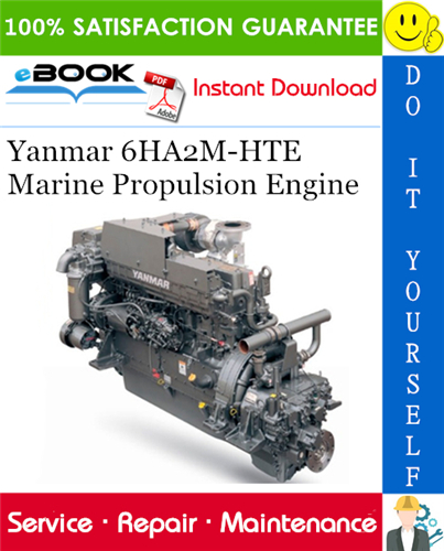 Thumbnail ☆☆ Best ☆☆ Yanmar 6HA2M-HTE Marine Propulsion Engine Service Repair Manual 