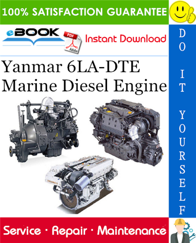 Thumbnail ☆☆ Best ☆☆ Yanmar 6LA-DTE Marine Diesel Engine Service Repair Manual 
