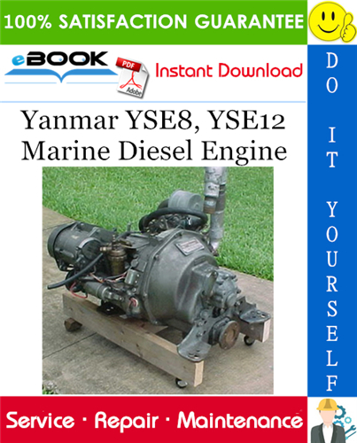Thumbnail ☆☆ Best ☆☆ Yanmar YSE8, YSE12 Marine Diesel Engine Service Repair Manual 