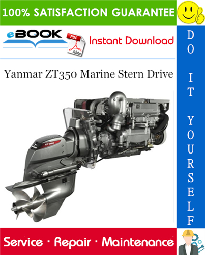 Thumbnail ☆☆ Best ☆☆ Yanmar ZT350 Marine Stern Drive Service Repair Manual 