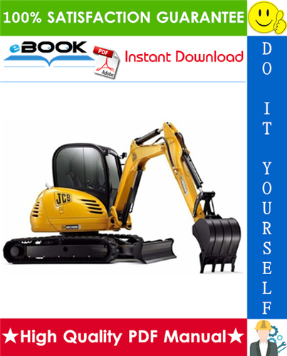 Thumbnail ☆☆ Best ☆☆ JCB 8052, 8060 Midi Excavator Service Repair Manual