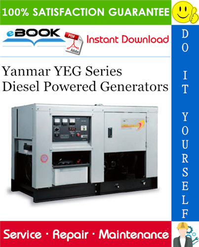 Thumbnail ☆☆ Best ☆☆ Yanmar YEG Series Diesel Powered Generators Service Repair Manual 