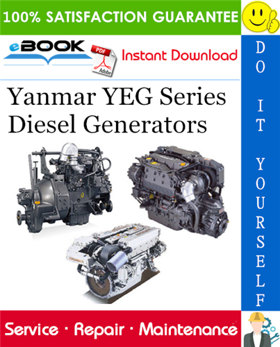 Thumbnail ☆☆ Best ☆☆ Yanmar YEG Series Diesel Generators Service Repair Manual 