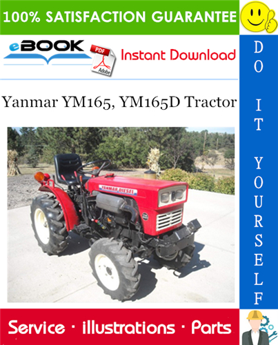 Thumbnail ☆☆ Best ☆☆ Yanmar YM165, YM165D Tractor Parts Manual