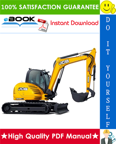 Thumbnail ☆☆ Best ☆☆ JCB 8085 Midi Excavator Service Repair Manual