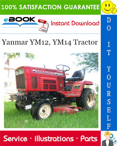 Thumbnail ☆☆ Best ☆☆ Yanmar YM12, YM14 Tractor Parts Manual