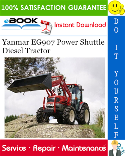 Thumbnail ☆☆ Best ☆☆ Yanmar EG907 Power Shuttle Diesel Tractor Service Repair Manual