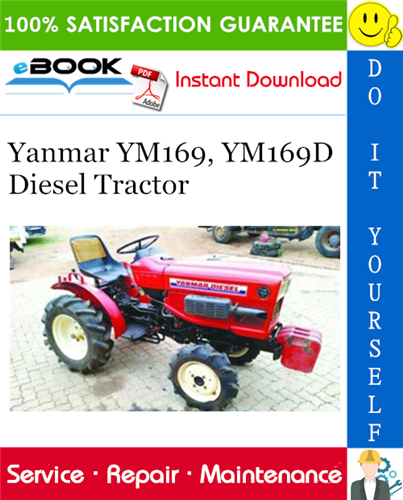 Thumbnail ☆☆ Best ☆☆ Yanmar YM169, YM169D Diesel Tractor Service Repair Manual