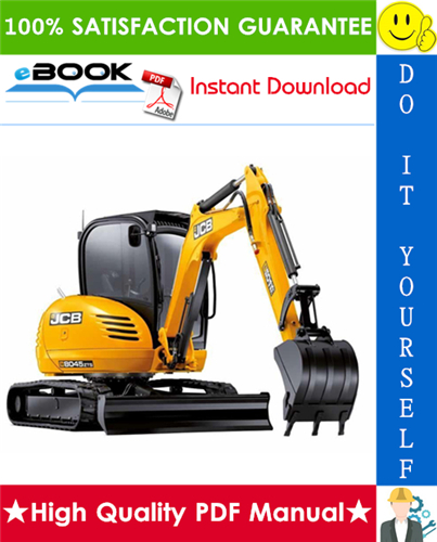 Thumbnail ☆☆ Best ☆☆ JCB 8025Z, 8030Z, 8035Z Mini Excavator Service Repair Manual