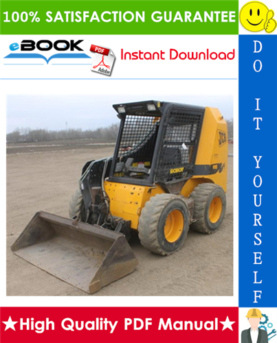Thumbnail ☆☆ Best ☆☆ JCB Robot 185, 185HF, 1105, 1105HF Skid Steer Loader Service Repair Manual