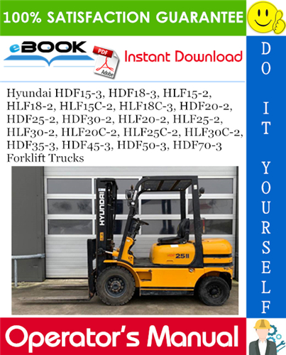 Thumbnail ☆☆ Best ☆☆ Hyundai HDF15-3, HDF18-3, HLF15-2, HLF18-2, HLF15C-2, HLF18C-3, HDF20-2, HDF25-2, HDF30-2, HLF20-2, HLF25-2, HLF30-2, HLF20C-2, HLF25C-2, HLF30C-2, HDF35-3, HDF4