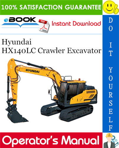 Thumbnail ☆☆ Best ☆☆ Hyundai HX140LC Crawler Excavator Operators Manual Thumbnail ☆☆ Best ☆☆ Hyundai HX140LC Crawler Excavator Operators Manual