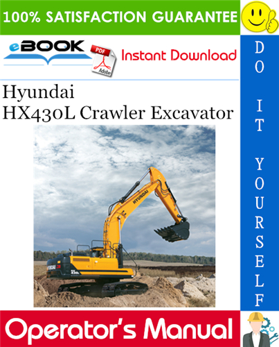 Thumbnail ☆☆ Best ☆☆ Hyundai HX430L Crawler Excavator Operators Manual Thumbnail ☆☆ Best ☆☆ Hyundai HX430L Crawler Excavator Operators Manual