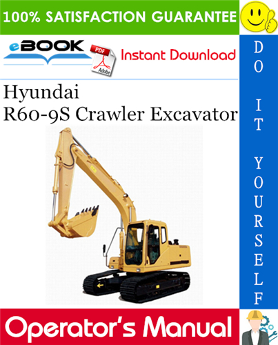 Thumbnail ☆☆ Best ☆☆ Hyundai R60-9S Crawler Excavator Operators Manual Thumbnail ☆☆ Best ☆☆ Hyundai R60-9S Crawler Excavator Operators Manual
