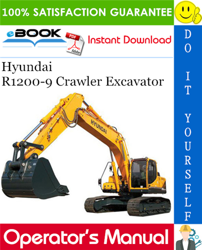 Thumbnail ☆☆ Best ☆☆ Hyundai R1200-9 Crawler Excavator Operators Manual Thumbnail ☆☆ Best ☆☆ Hyundai R1200-9 Crawler Excavator Operators Manual