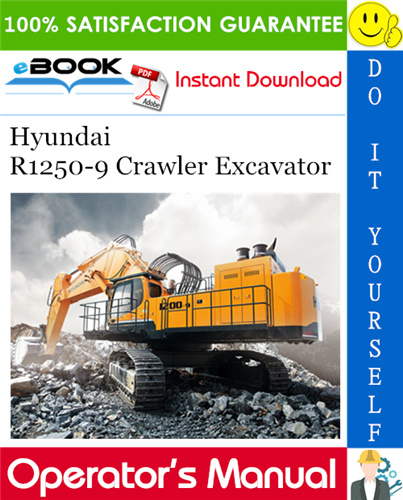 Thumbnail ☆☆ Best ☆☆ Hyundai R1250-9 Crawler Excavator Operators Manual Thumbnail ☆☆ Best ☆☆ Hyundai R1250-9 Crawler Excavator Operators Manual