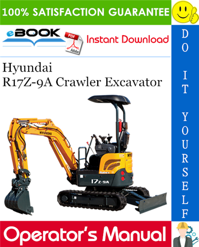 Thumbnail ☆☆ Best ☆☆ Hyundai R17Z-9A Crawler Excavator Operators Manual Thumbnail ☆☆ Best ☆☆ Hyundai R17Z-9A Crawler Excavator Operators Manual