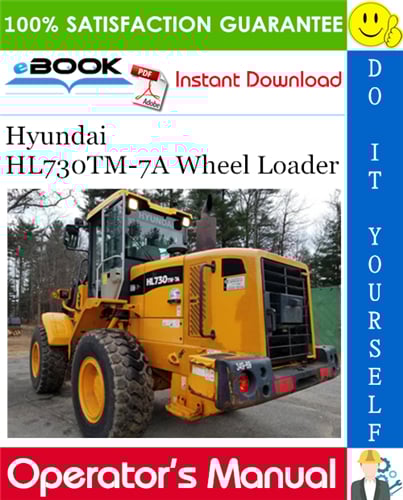 Thumbnail ☆☆ Best ☆☆ Hyundai HL730TM-7A Wheel Loader Operators Manual
