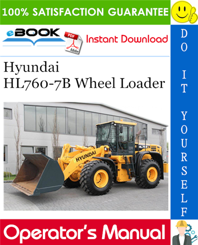 Thumbnail ☆☆ Best ☆☆ Hyundai HL760-7B Wheel Loader Operators Manual