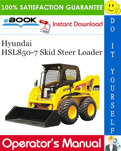 Thumbnail ☆☆ Best ☆☆ Hyundai HSL850-7 Skid Steer Loader Operators Manual Thumbnail ☆☆ Best ☆☆ Hyundai HSL850-7 Skid Steer Loader Operators Manual