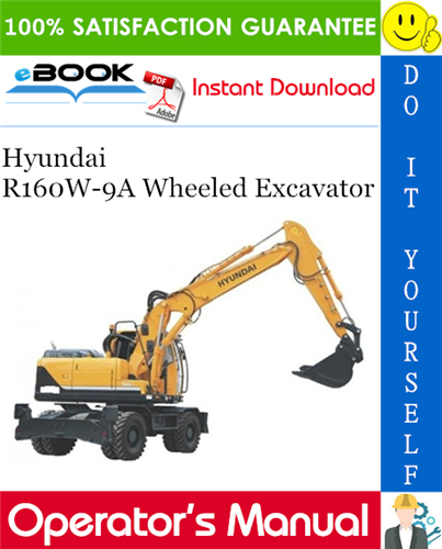 Thumbnail ☆☆ Best ☆☆ Hyundai R160W-9A Wheeled Excavator Operators Manual Thumbnail ☆☆ Best ☆☆ Hyundai R160W-9A Wheeled Excavator Operators Manual