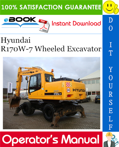 Thumbnail ☆☆ Best ☆☆ Hyundai R170W-7 Wheeled Excavator Operators Manual Thumbnail ☆☆ Best ☆☆ Hyundai R170W-7 Wheeled Excavator Operators Manual
