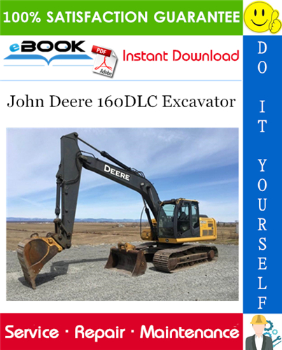 Thumbnail ☆☆ Best ☆☆ John Deere 160DLC Excavator Repair Technical Manual