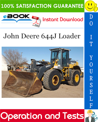 Thumbnail ☆☆ Best ☆☆ John Deere 644J Loader Operation and Tests Technical Manual