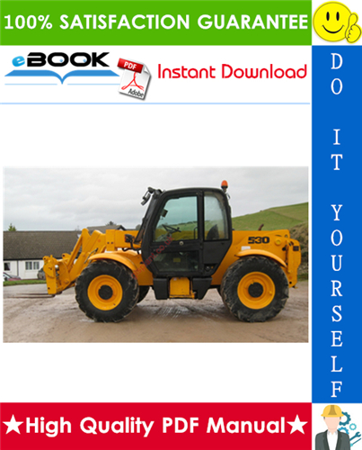 Thumbnail ☆☆ Best ☆☆ JCB 530-70, 533-105, 535-60, 535-95, 540-70, 532-120, 535-125, 535-140, 537-135, 550, 540-140, 540-170, 5508 Telescopic Handler Service Repair Manual