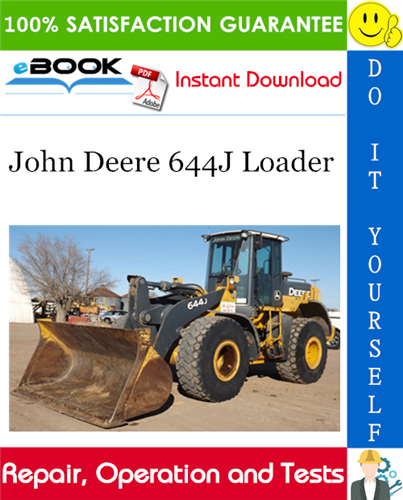 Thumbnail ☆☆ Best ☆☆ John Deere 644J Loader Repair, Operation and Tests Technical Manual