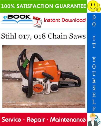 Thumbnail ☆☆ Best ☆☆ Stihl 017, 018 Chain Saws Service Repair Manual 