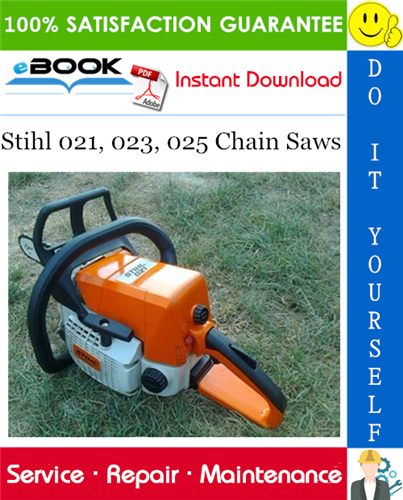Thumbnail ☆☆ Best ☆☆ Stihl 021, 023, 025 Chain Saws Service Repair Manual 