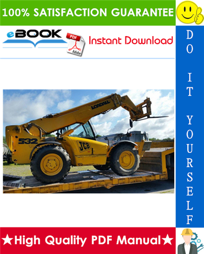 Thumbnail ☆☆ Best ☆☆ JCB 532H, 537H Telescopic Handler Supplement Service Manual