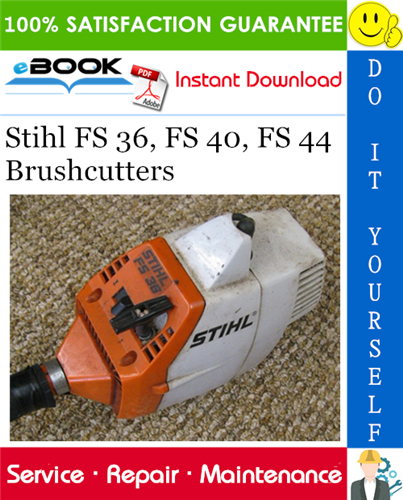 Thumbnail ☆☆ Best ☆☆ Stihl FS 36, FS 40, FS 44 Brushcutters Service Repair Manual 