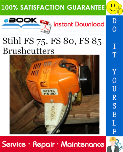 Thumbnail ☆☆ Best ☆☆ Stihl FS 75, FS 80, FS 85 Brushcutters Service Repair Manual 
