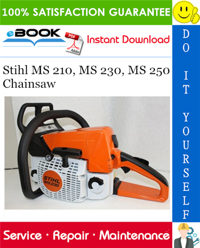 Thumbnail ☆☆ Best ☆☆ Stihl MS 210, MS 230, MS 250 Chainsaw Service Repair Manual 