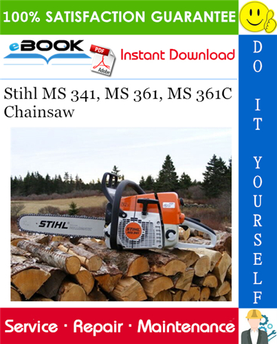 Thumbnail ☆☆ Best ☆☆ Stihl MS 341, MS 361, MS 361C Chainsaw Service Repair Manual 